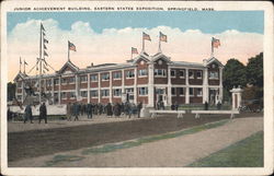 Junior Achievement Building, Eastern States Exposition Springfield, MA Postcard Postcard Postcard