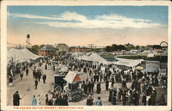 The Fakirs on The Midway, Brockton Fair Massachusetts Postcard Postcard Postcard