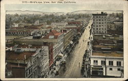 Bird's-eye View of City Postcard