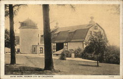 Dairy Barn Yeomen City Of Childhood Postcard