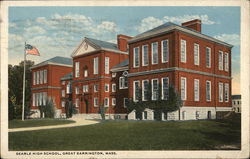 Searle High School Great Barrington, MA Postcard Postcard Postcard