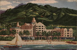 The Royal Hawaiian Hotel Honolulu, HI Postcard Postcard Postcard