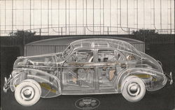 The Transparent Car - General Motors Building 1939 NY World's Fair Postcard Postcard Postcard