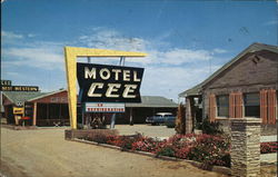 View of Cee Motel Deming, NM Postcard Postcard Postcard