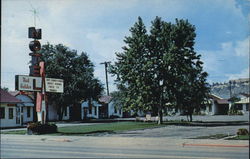 Red Gables Motel Postcard