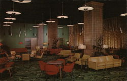 Main Lobby, YMCA Hotel Chicago, IL Postcard Postcard Postcard