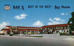 Motel Bar X Denver, CO Postcard Postcard Postcard