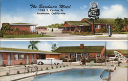 The Sandman Motel Anaheim, CA Postcard Postcard Postcard