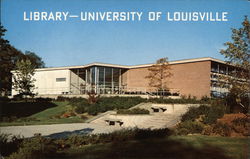 University of Louisville - Library Kentucky Postcard Postcard Postcard