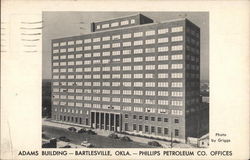 Adams Building, Phillips Petroleum Co. Offices Bartlesville, OK Griggs Postcard Postcard Postcard