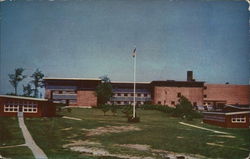 Roscoe B. Jackson Memorial Library Postcard