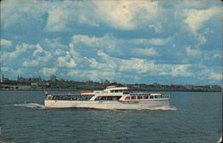 Sightseeing Boat Hanna Kildahl Milwaukee, WI Postcard Postcard Postcard