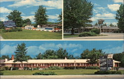 Allendale Motor Court Postcard