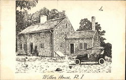 Wilbor House South Kingstown, RI Postcard Postcard Postcard