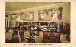 Lotta's Fountain, Palace Hotel San Francisco, CA Postcard Postcard Postcard