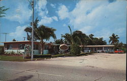 Hill's Motel 1601 South Federal Hwy. Lake Worth, FL Postcard Postcard Postcard