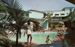 Del Capri Hotel and Apartments Los Angeles, CA Postcard Postcard Postcard