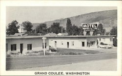 Grand Coulee, Washington: Motel Center Lodge Postcard Postcard Postcard