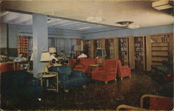 Texas A & M University - Memorial Student Center, Browsing Library College Station, TX Postcard Postcard Postcard