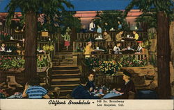 Clifton's Brookdale, 648 So. Broadway Los Angeles, CA Postcard Postcard Postcard