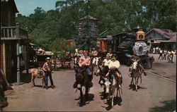 The Burro Train Postcard