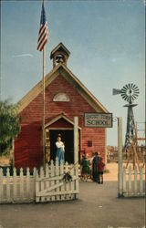 The Little Red Schoolhouse Buena Park, CA Postcard Postcard Postcard