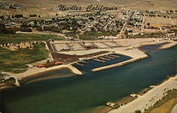 Aerial View Needles, CA Postcard Postcard Postcard