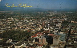 Helicopter View San Jose, CA Postcard Postcard Postcard