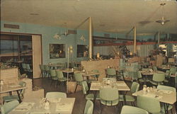 View of Kay's Restaurant, 734 Main Street Postcard