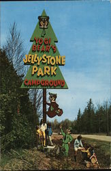 Yogi Bear's Jellystone Park Campground Camping Postcard Postcard Postcard