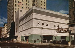 San Francisco Radio City Postcard