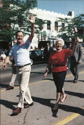 George and Barbara Bush Presidents Postcard Postcard Postcard