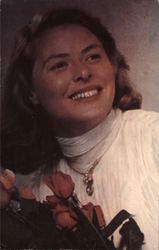 Ingrid Bergman Actresses Postcard Postcard Postcard