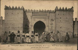 Occupation d'Oudjda, Avril 1907 Morocco Africa Postcard Postcard Postcard