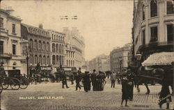 View of Castle Place Postcard