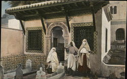 Tomb at Mosque Algiers, Algeria Africa Postcard Postcard Postcard