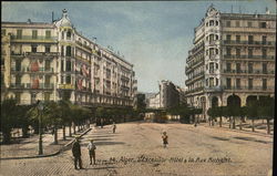 L'Excelsior Hotel & la Rue Michelet Postcard