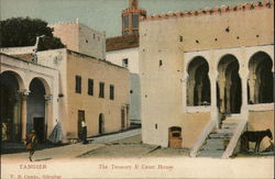 Treasury & Court House Tangiers, Morocco Africa Postcard Postcard Postcard