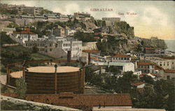 View of Gibraltar Spain Postcard Postcard Postcard