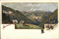 Gruss Von Semmering (Greetings From Semmering) Rex Mountain Austria Postcard Postcard Postcard