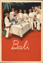 Bali Restaurant Amsterdam, Netherlands Benelux Countries Postcard Postcard Postcard