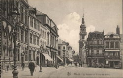 The Theatre and the Rue de Nimy Street Postcard