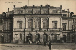 Le Theatre Limoges, France Postcard Postcard Postcard