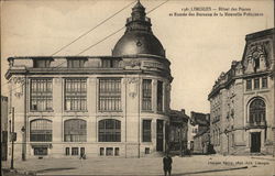 Hotel des Postes et Entree des Bureaux de la Nouvelle Prefecture Limoges, France Postcard Postcard Postcard