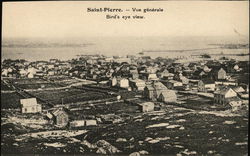 Vue Generale - Bird's Eye View Saint-Pierre, France Postcard Postcard Postcard