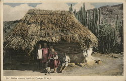 Native Country Family Curacao Caribbean Islands Postcard Postcard Postcard