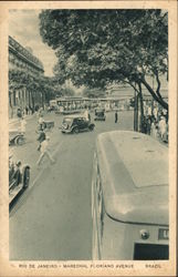 Marechal Floriano Avenue Postcard