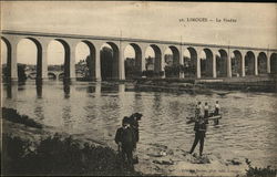 Le Viaduc Limoges, France Postcard Postcard Postcard