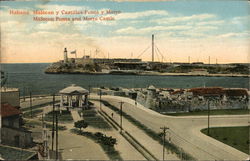 Malecon Punta and Morro Castle Postcard