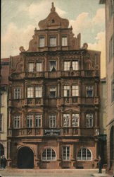 Hotel u. Restaurant zum Ritter Postcard